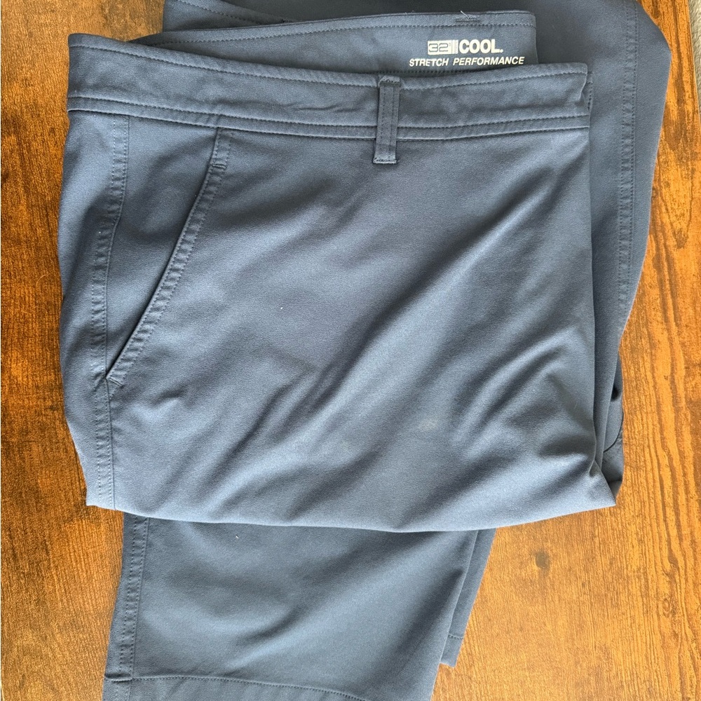 32 Degrees Men's Cool Stretch Chinos - Navy